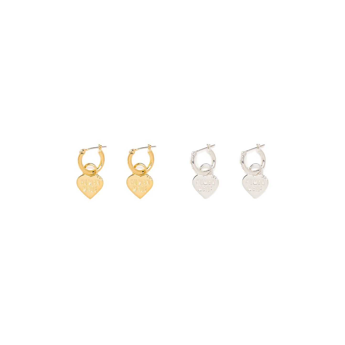 HUMAN MADE HEART SILVER イヤリング