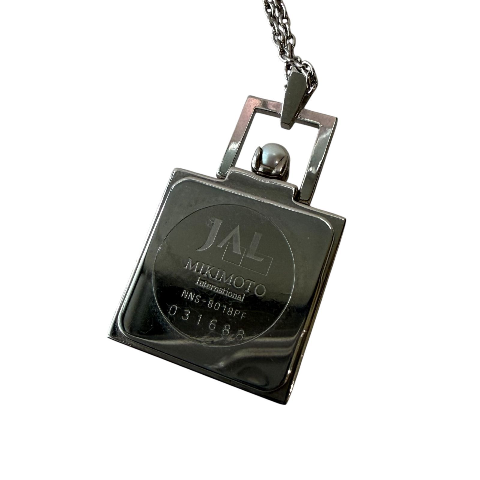 ◇MIKIMOTO◇ミキモト JAL限定 ペンダントウォッチ MNS-8018PF 電池