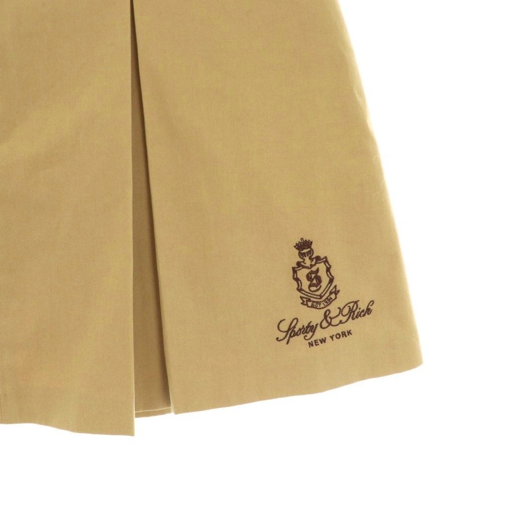スポーティアンドリッチ Sporty & Rich VENDOME DOUBLE PLEAT SKIRT  