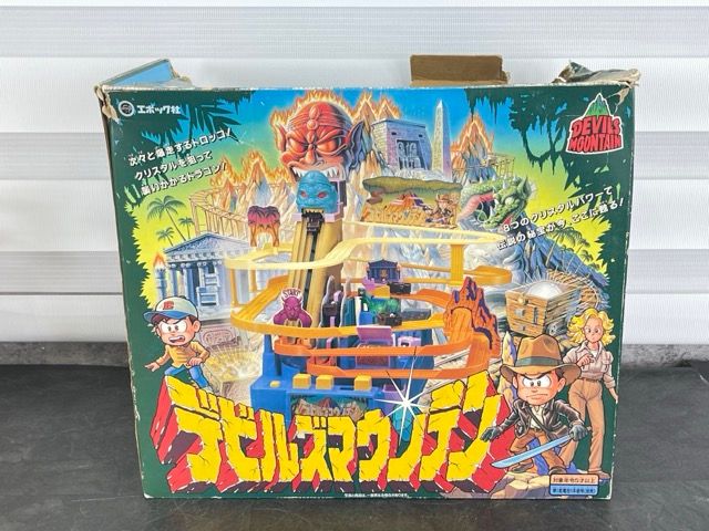 エポック社　デビルズマウンテン　 トロッコ　DEVILSMOUNTAIN 昭和レトロ エポック社 デビルズマウンテン おもちゃ 【中古】 次々と