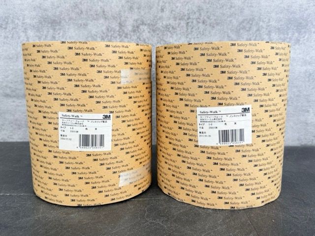 長期 3 M 滑り止めテープ ノンスリップ製品 2点セット スリーエム セーフティ ウォーク S-B 200 mm×18 黄色 515119