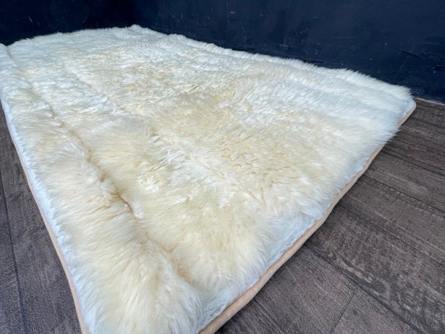 丸八眞綿 ファートン 【中古】MARUHACHI ORIGINAL シーブファー 100cm×200cm キルティング仕上げ シングル 羊 シープ 敷布団 / 515111 丸八眞綿 ファートン 【中古】MARUHACHI ORIGINAL シーブファー 100cm×200cm キルティング仕上げ シングル 羊 シープ 敷布団 / 515111