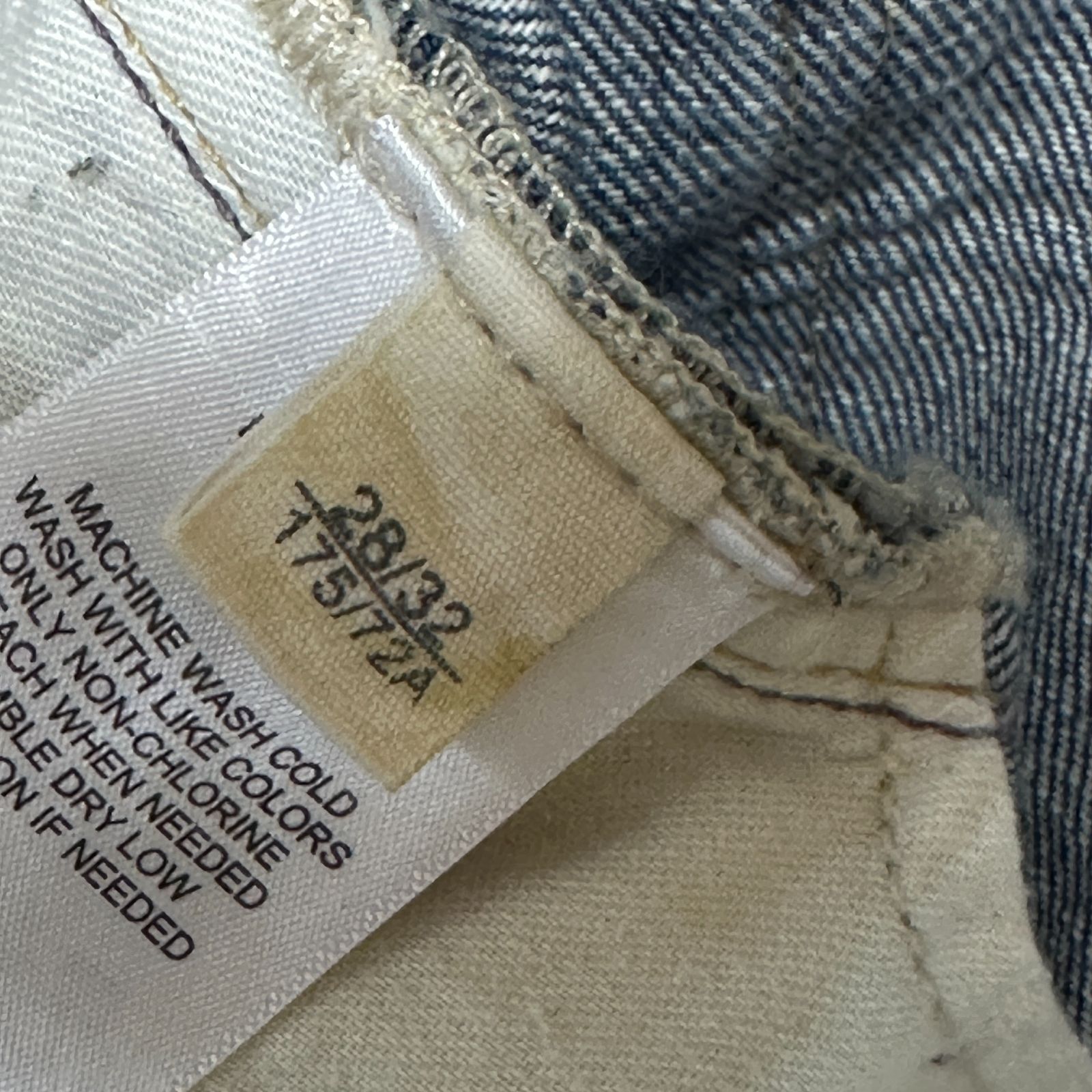 DENIM&SUPPLY RALPH LAUREN D&S PROJECT SLIM テーパードデニム ブルー