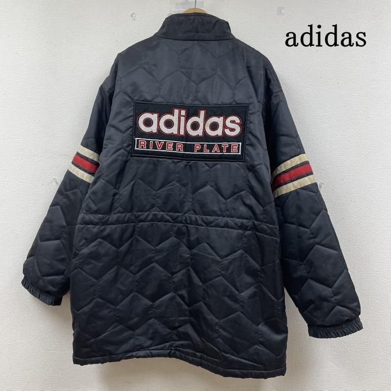 アディダス 90s 白タグ 中綿 ナイロン ジャケット 防寒 スリー