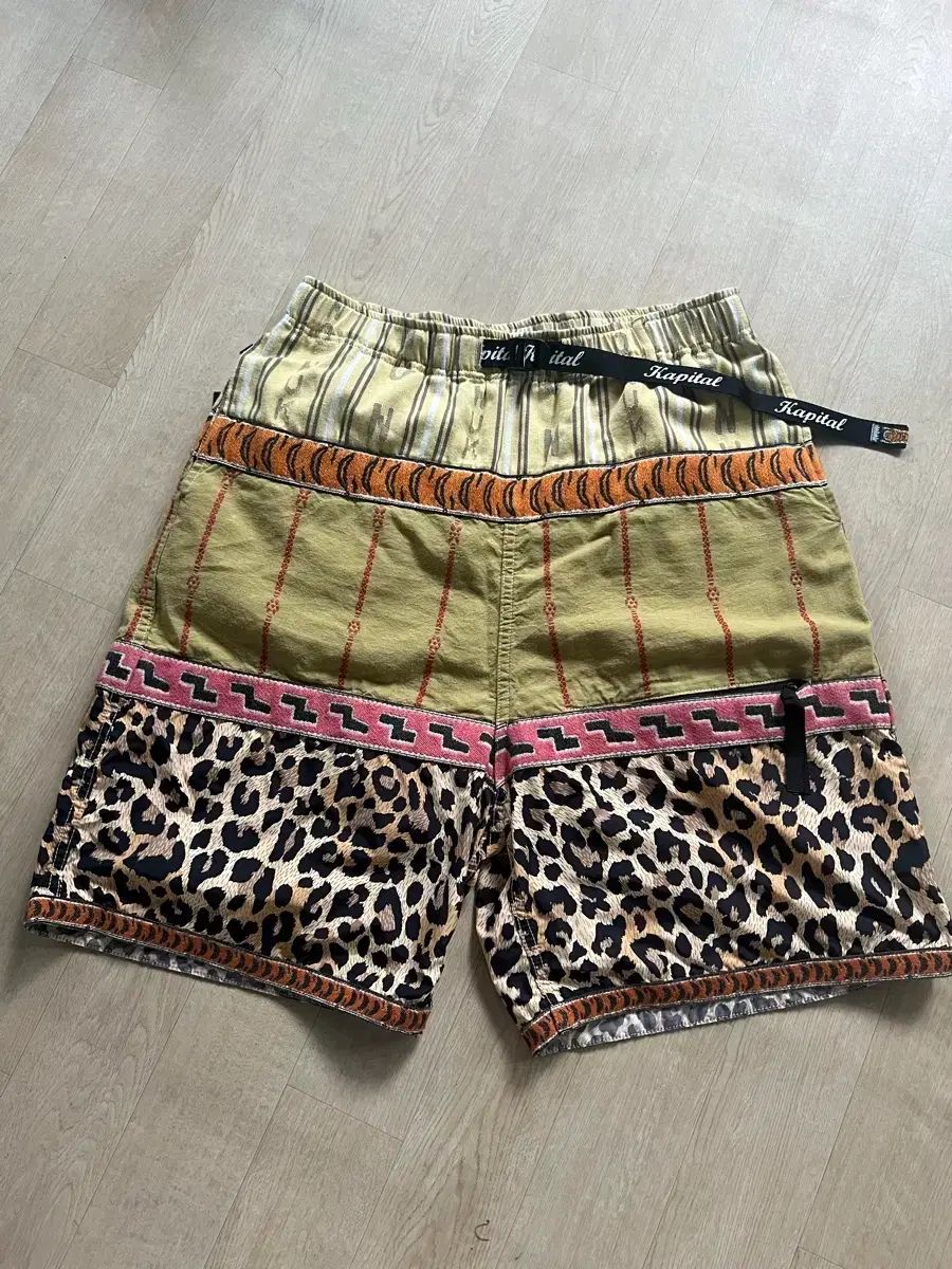 KAPITAL キャピタル Hot Sauce Crazy Ver. パッチワーク ショーツ 3