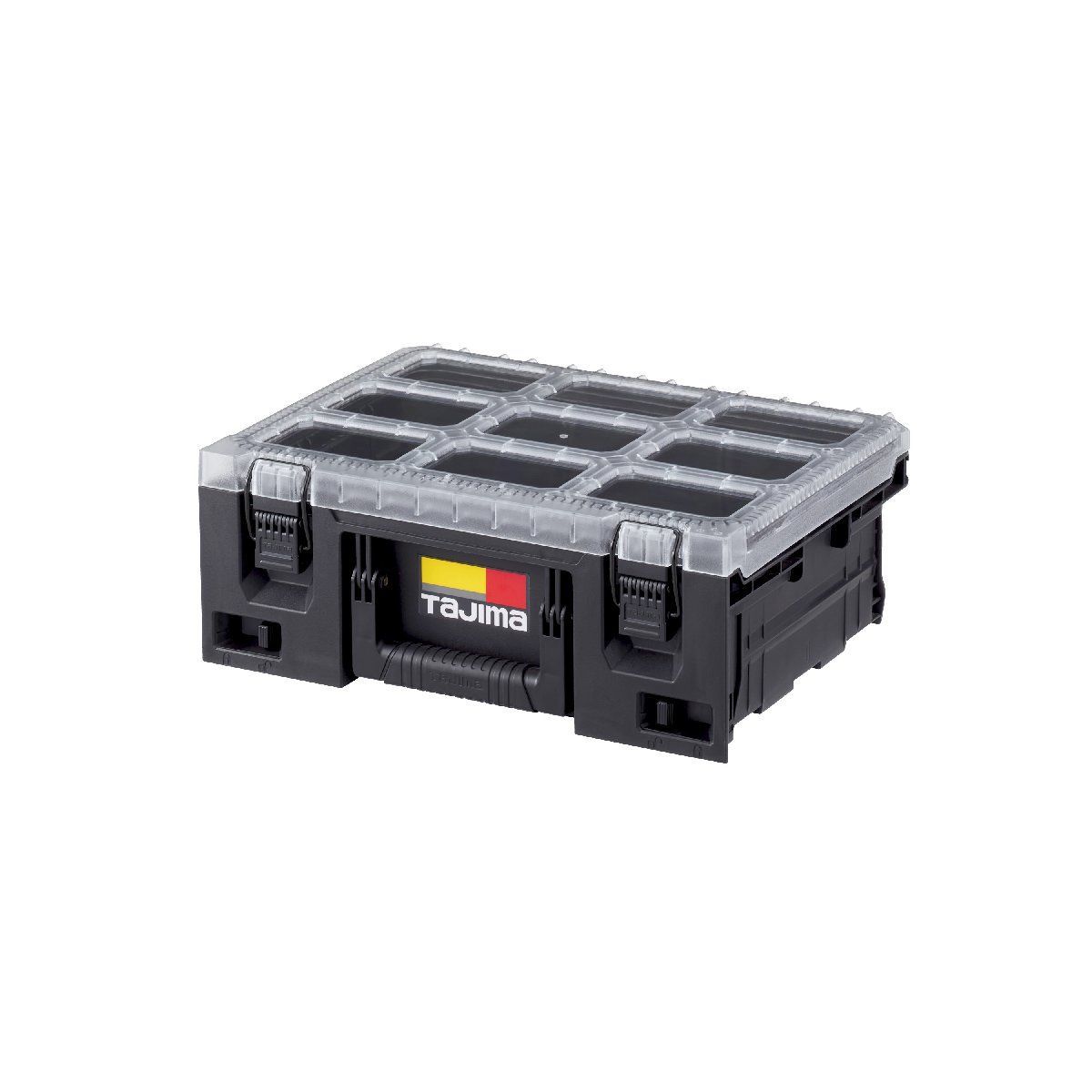 タジマ tajima セフ引出しボックスL フタ付き仕切りトレイ TB-HBOXLCST 工具箱 ツールボックス 道具箱 電動工具 収納 大工 建設 設備 電工