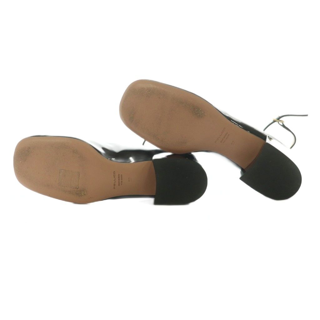 ペリーコ PELLICO 24AW チャンキーヒールアンクルストラップパンプス