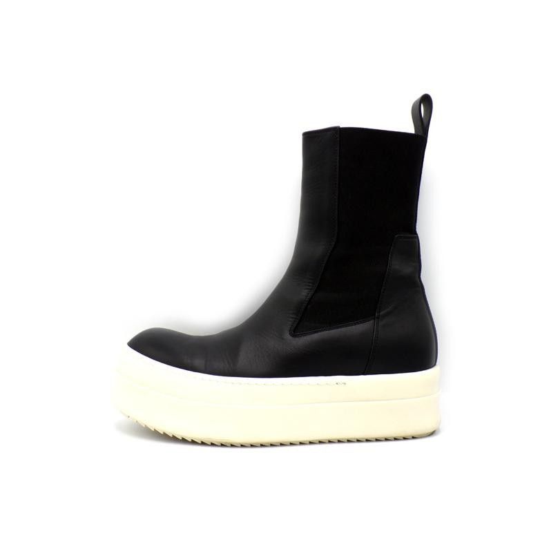 リックオウエンス Rick Owens MEGA BUMPER BEATLE メガバンパー ビートル サイドゴア レザー ブーツ w 25061