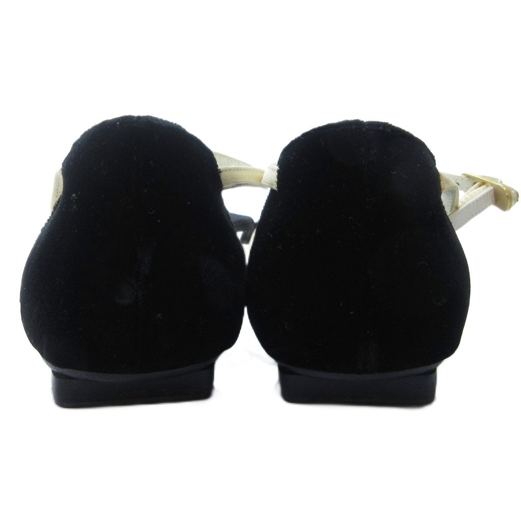 シャネル CHANEL リボン サンダル ミュール アンクルストラップ バイ