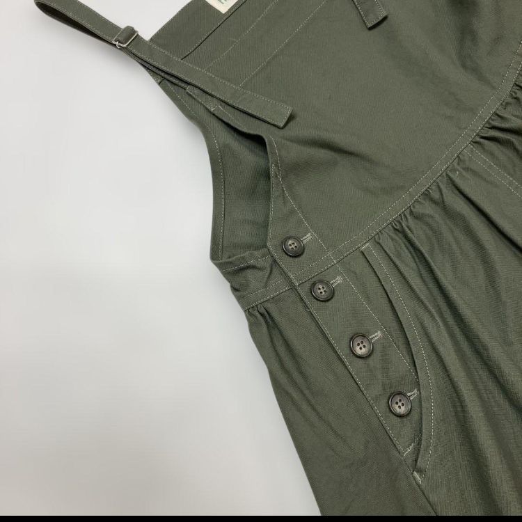 美品】ピンクハウス カーキ ジャンパースカート/2024年 春 - メルカリ