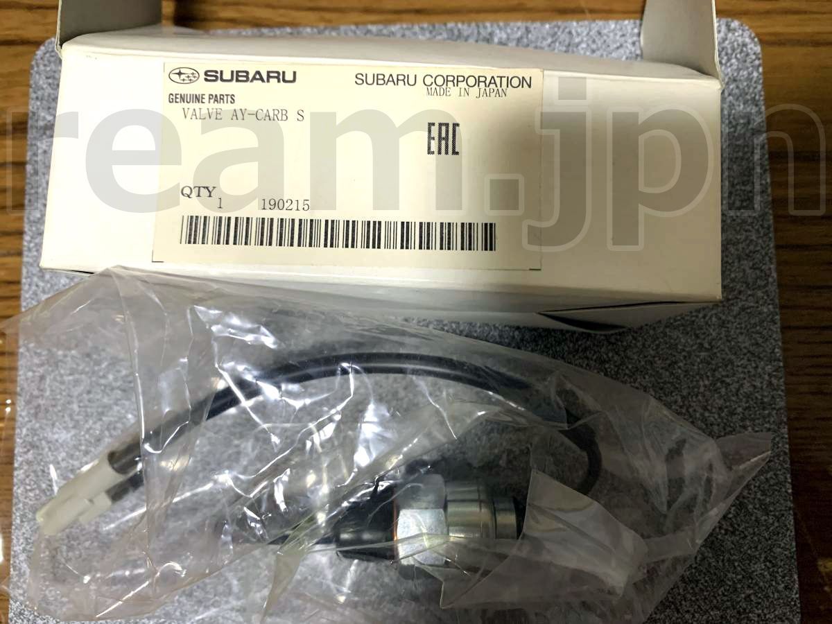 新品 スバル純正 サンバー KS3 KS4 KV3 KV4 キャブレターソレノイド