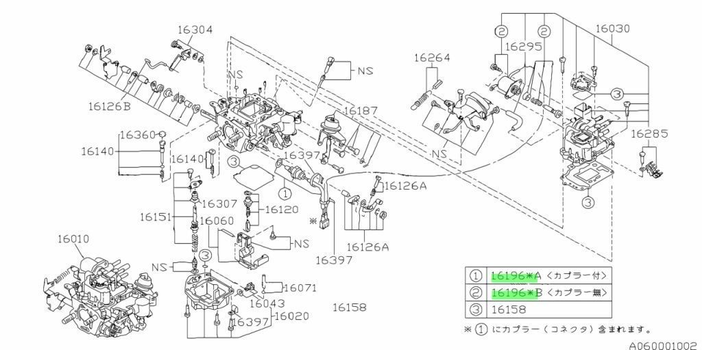 新品 スバル純正 サンバー KS3 KS4 KV3 KV4 キャブレターソレノイド