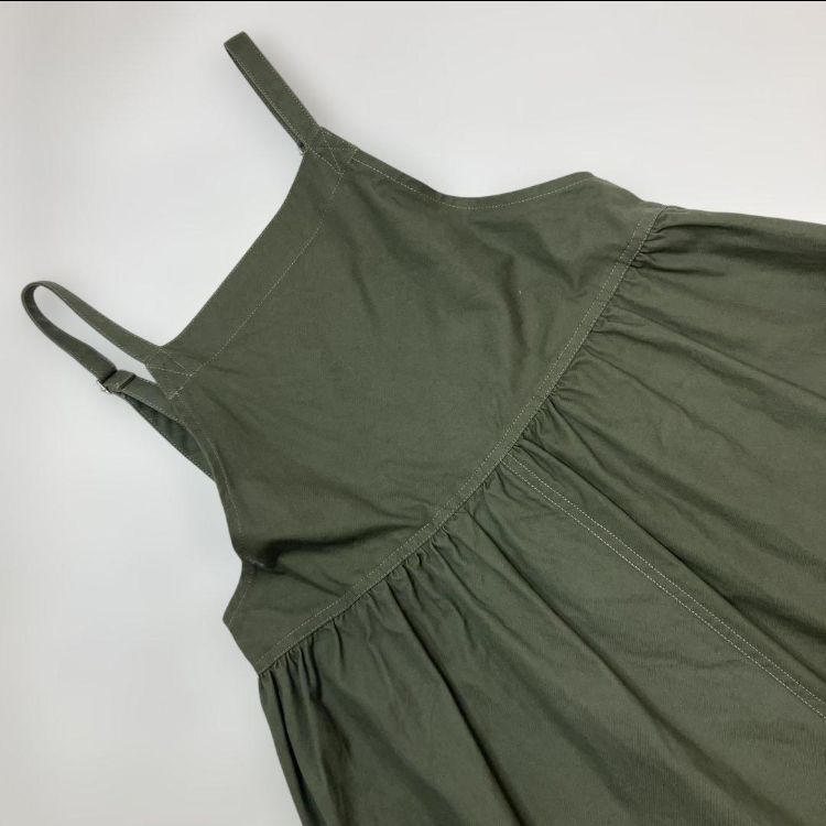 美品】ピンクハウス カーキ ジャンパースカート/2024年 春 - メルカリ