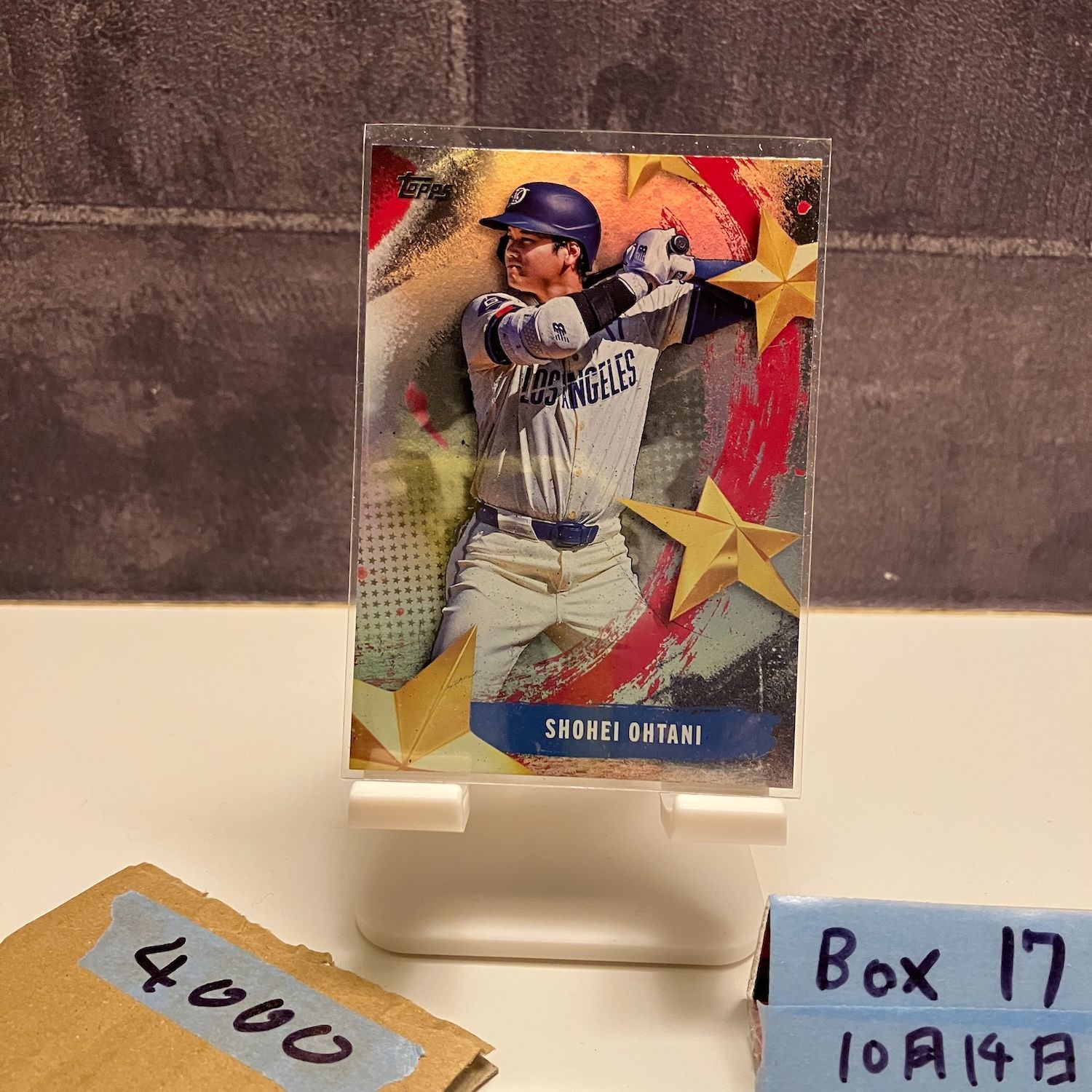 2025 TOPPS SHOHEI OHTANI 大谷翔平 ロサンゼルスドジャース STARS OF 
