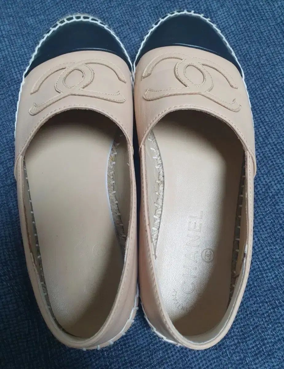 エスパドリーユ ベージュ