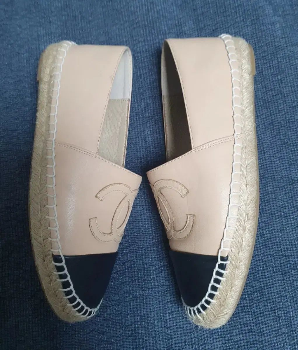 エスパドリーユ ベージュ