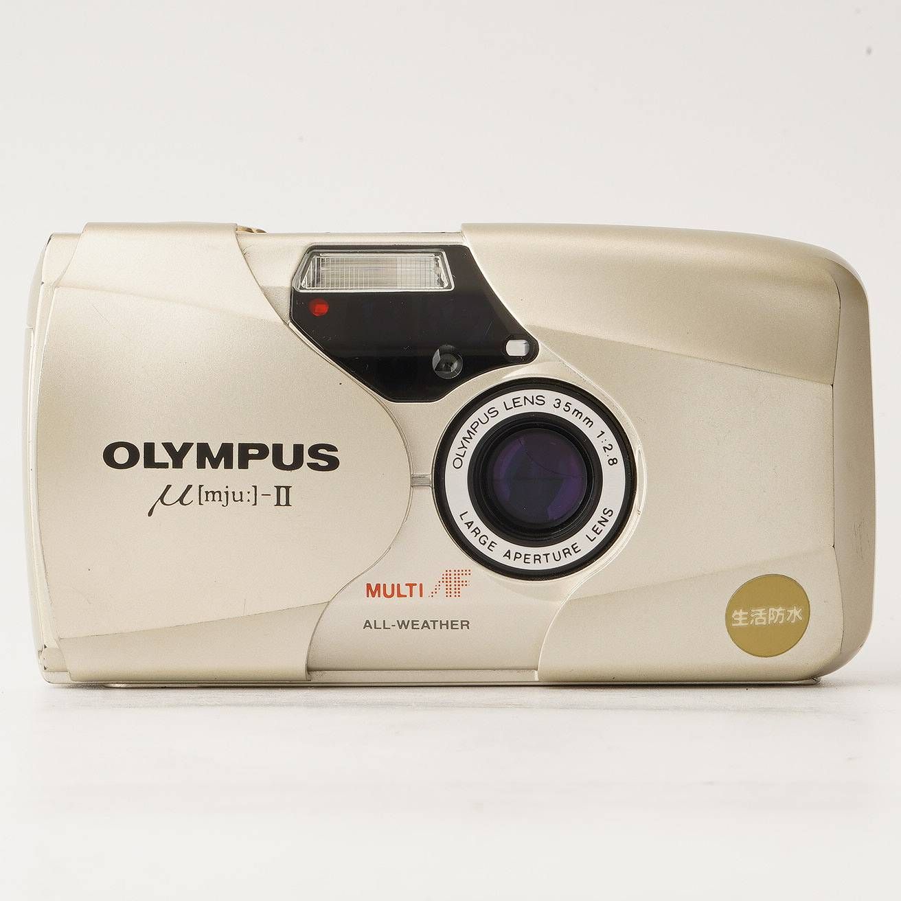 オリンパス Olympus μ mju II ミュー 35 mm F 2 8