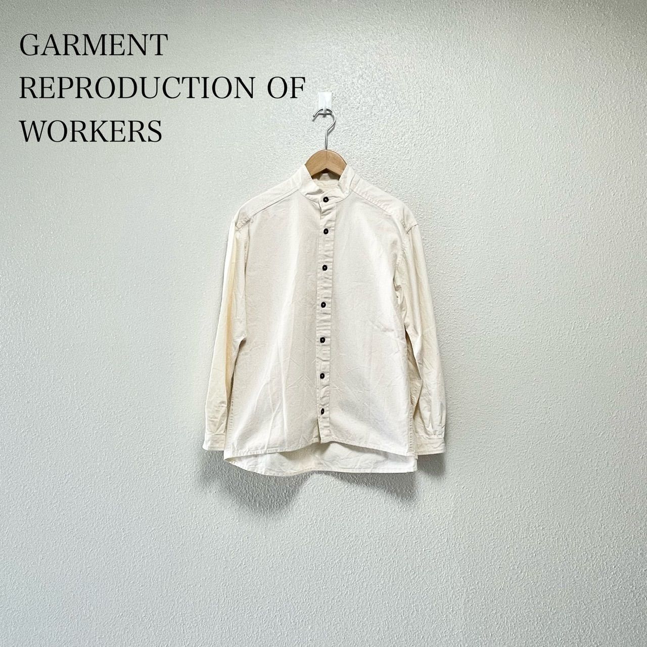トップス GARMENT REPRODUCTION STAND FARMER SHIRT GARMENT REPRODUCTION OF WORKERS ガーメントリプロダクション
