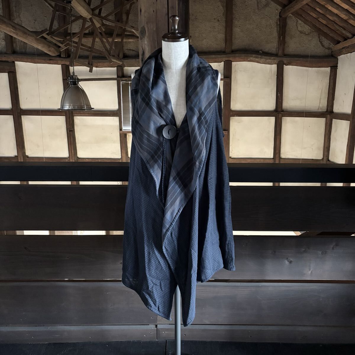 ヨーガンレール Jurgen Lehl 羽織りジャケット ロングカーディガン 最 安値ファッション - ヨーガンレール Jurgen Lehl 羽織りジャケット