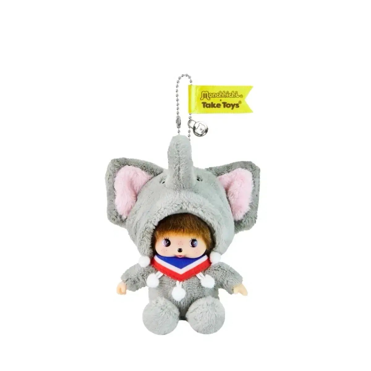 モンチッチ タイ モデル 象 キーホルダー