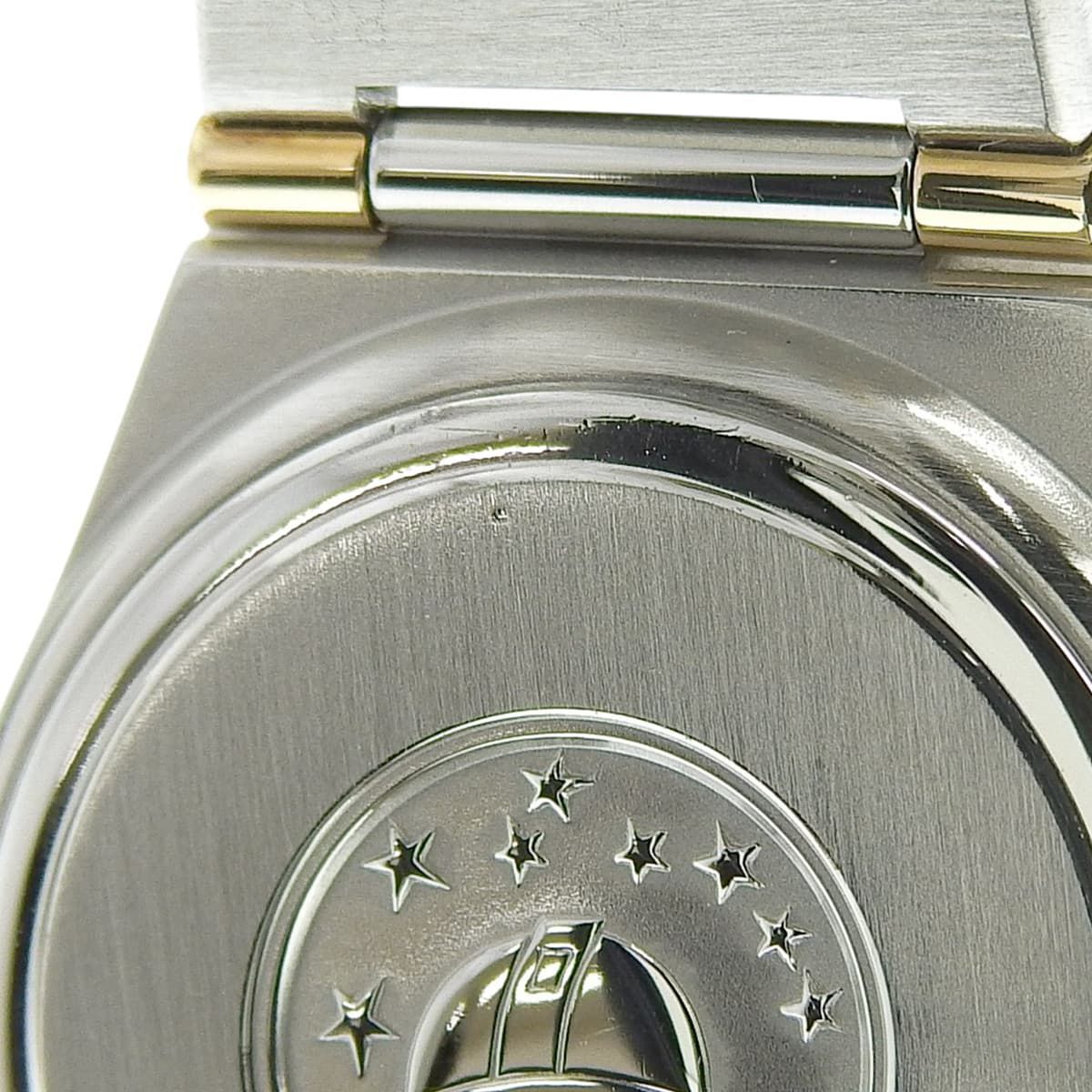  オメガ コンステレーション 1372 30 00 YG SS ホワイト クオーツ レディース アラモード 腕時計(クォーツ) 腕時計(アナログ)