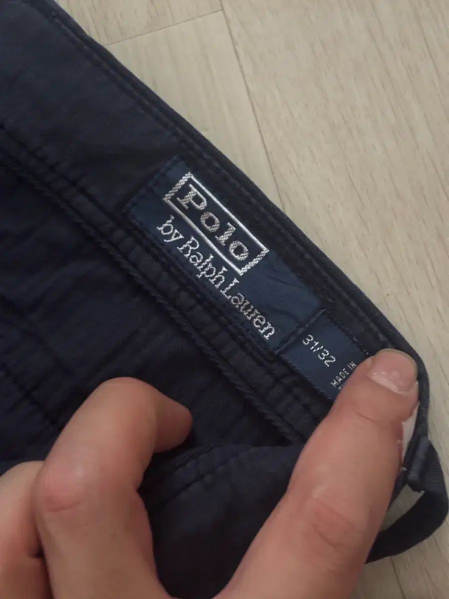 ポロスポーツブラ チノパンツ ネイビー