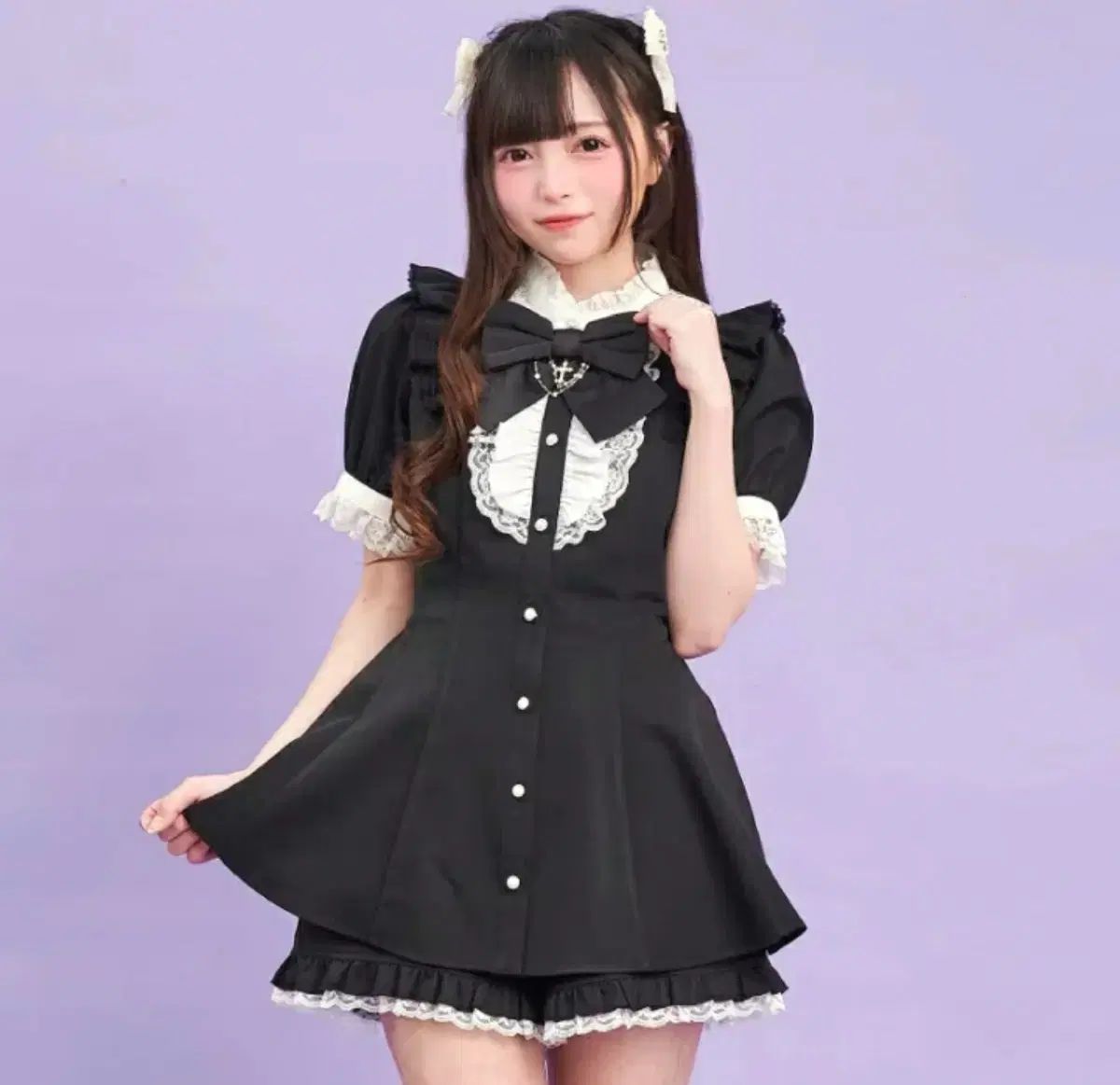 シークレットハニー シークレットハニー 十字架 ラッフル 半袖