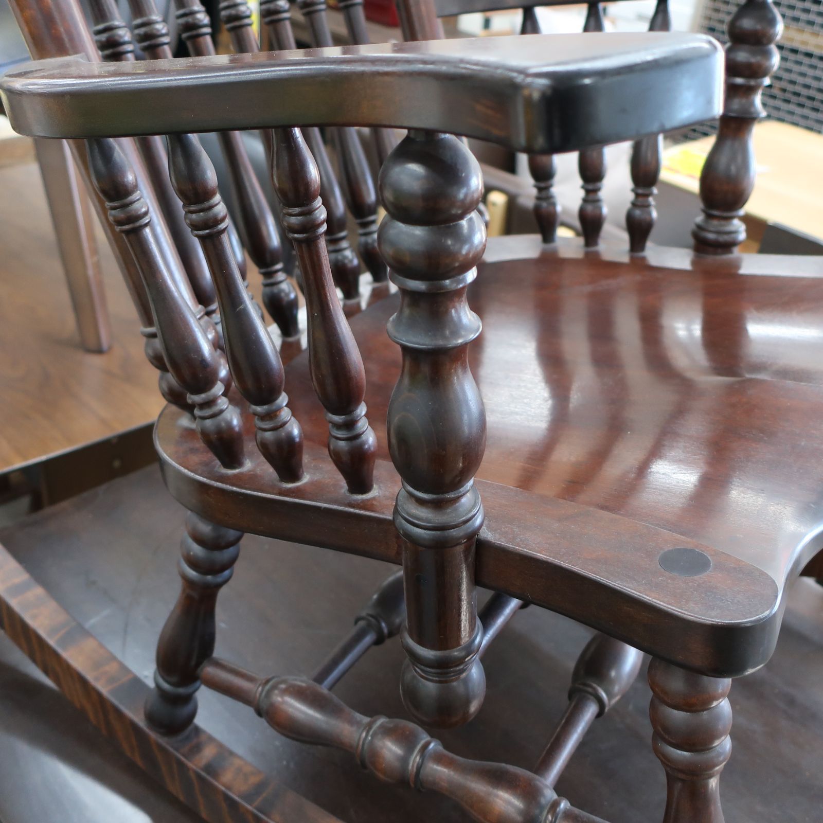 関東限定配送】松本民芸家具 ロッキングチェア アンティーク