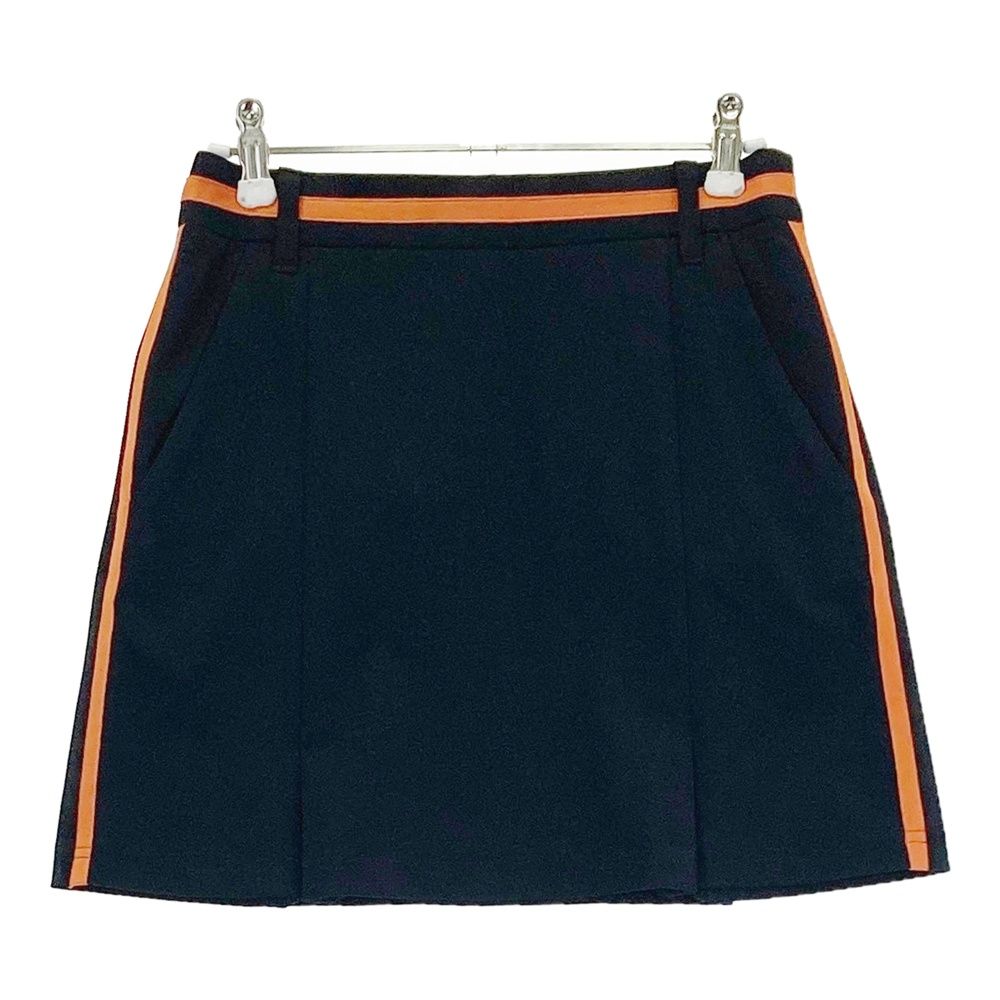 サイズ：XS JUN&ROPE ジュン アンド ロペ ストレッチスカート ネイビー