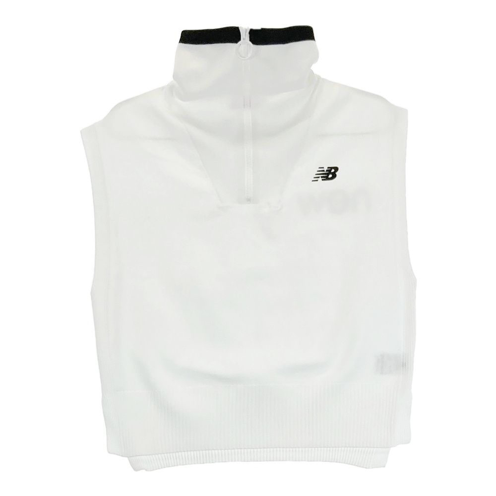 サイズ 1 BALANCE GOLF ニュー ンス モデル ハーフジップ ニットベスト ホワイト系 ゴルフウェア レディース ストスト