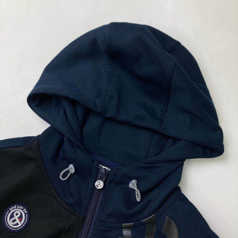 サイズ：M AND PER SE アンパスィ 2023年モデル ジップパーカー