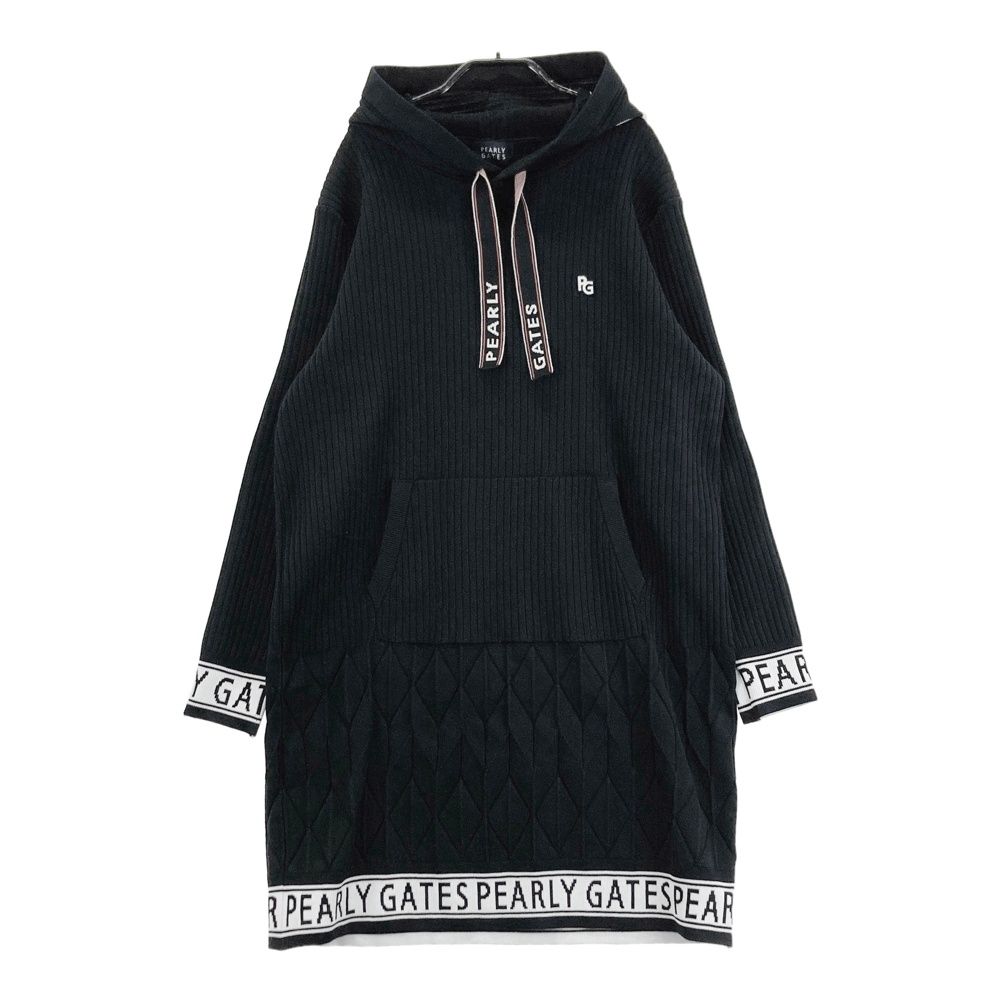 サイズ 2 PEARLY GATES パーリーゲイツ ワンピース ブラック系 ゴルフウェア レディース ストスト
