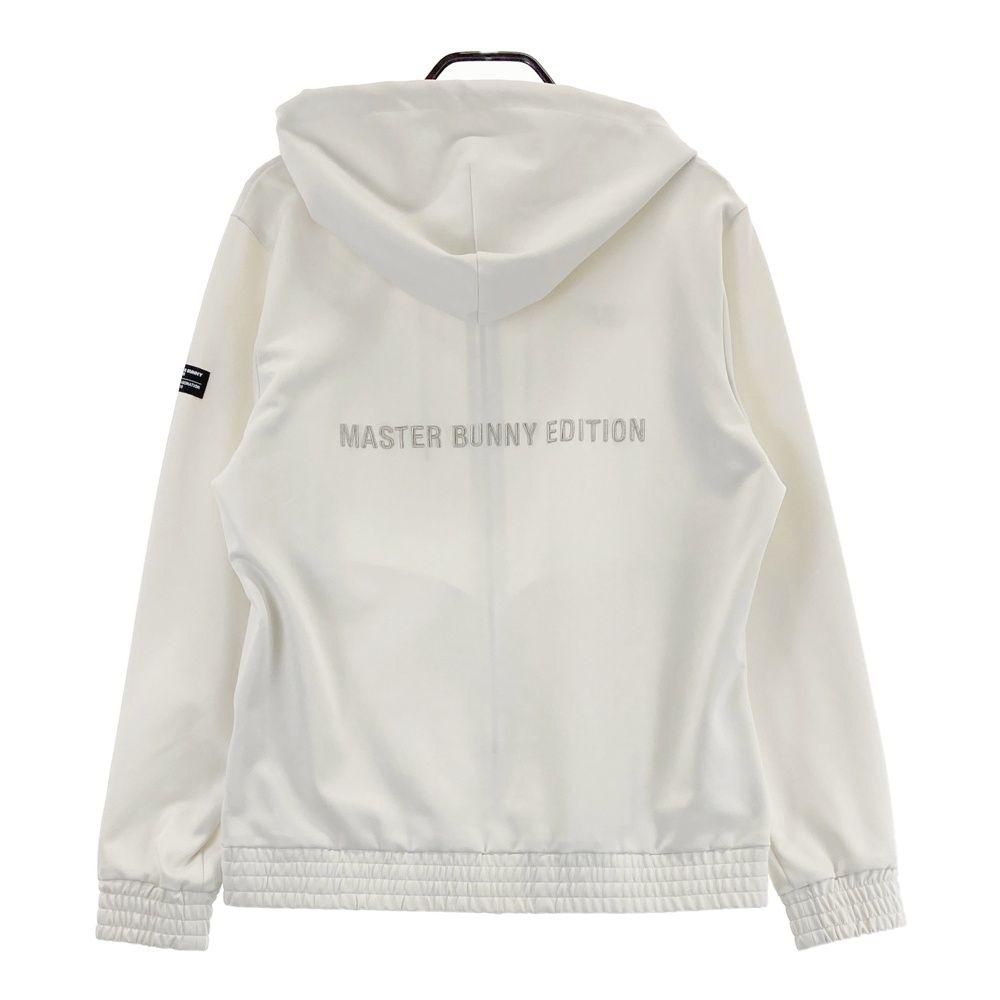 MASTER BUNNY EDITION ホワイトパーカー　0 サイズ：5 MASTER BUNNY EDITION マスターバニーエディション ジップ