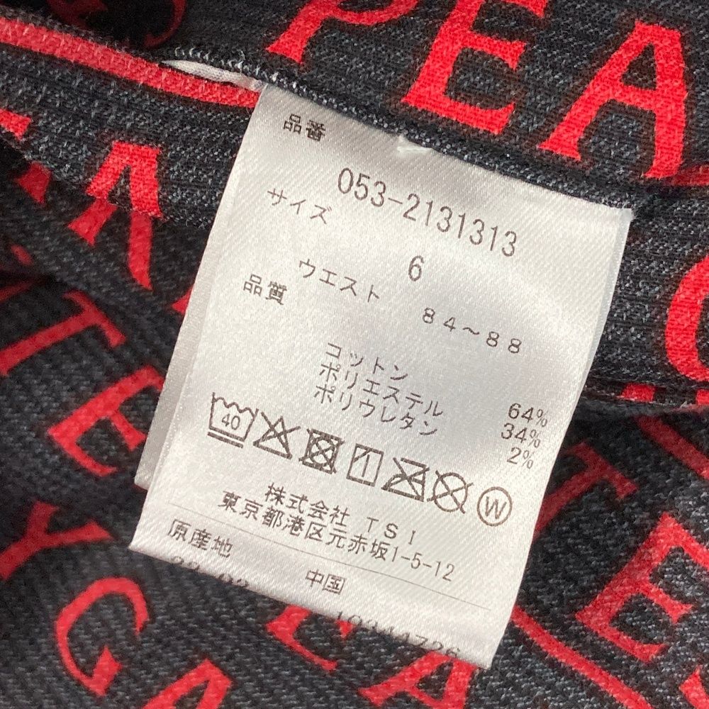 サイズ：6 PEARLY GATES パーリーゲイツ パンツ ネイビー系