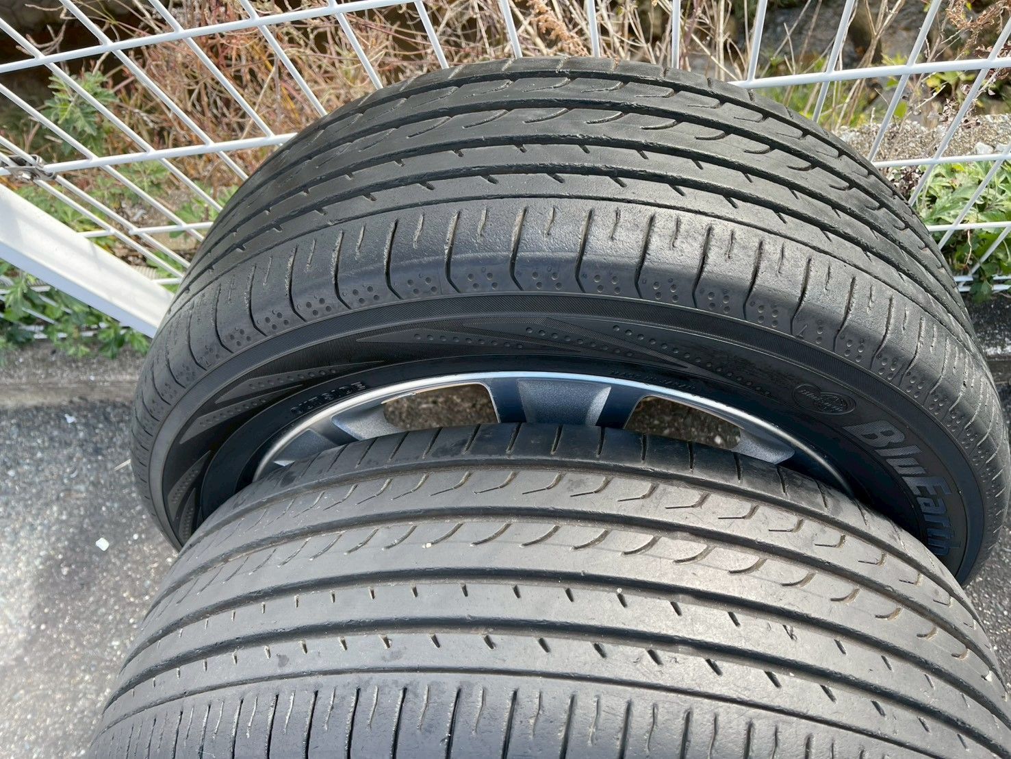 5 18インチアルミホイールタイヤセット