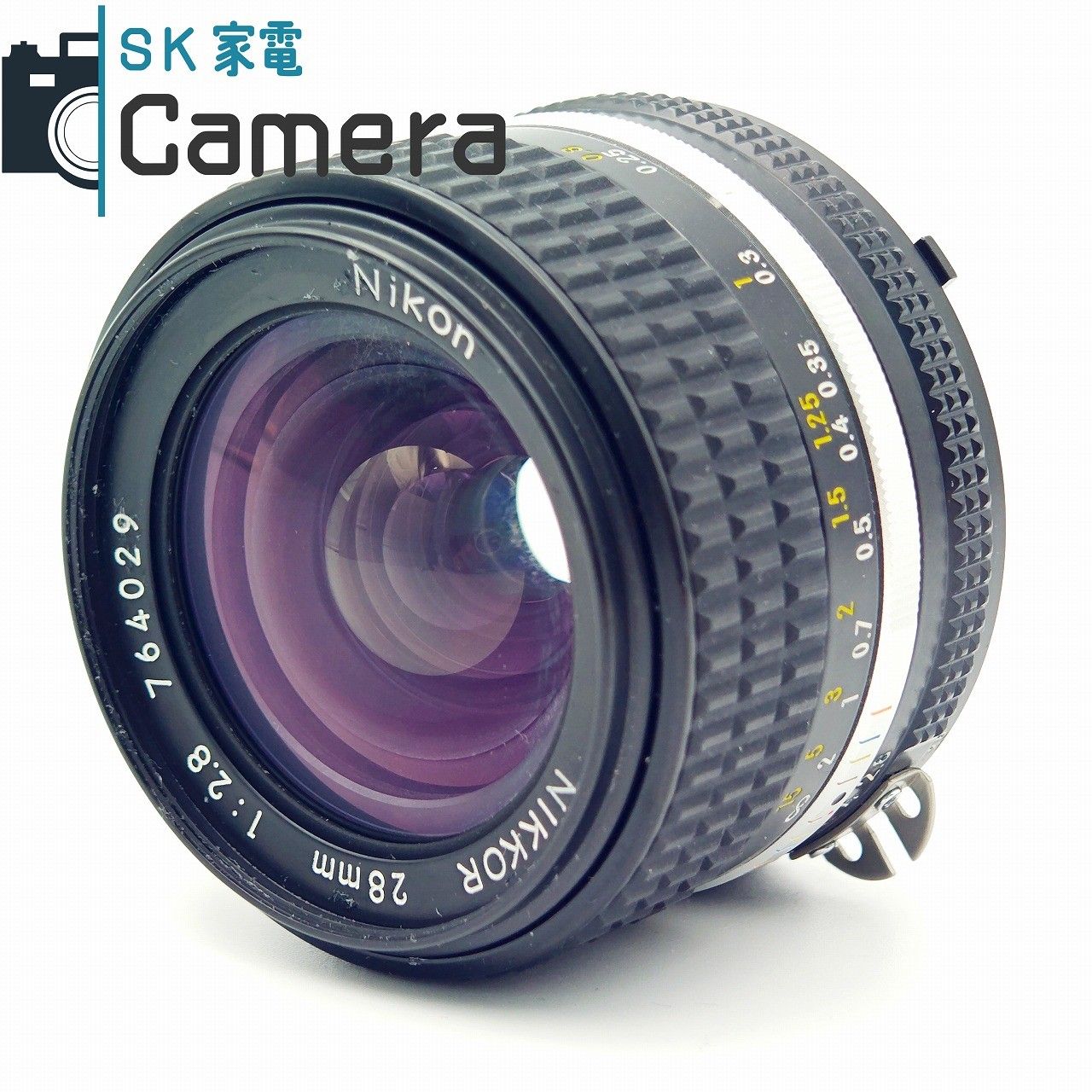 Nikon NIKKOR 28ｍｍ F 2 8 Ai s ニコン キャップ付