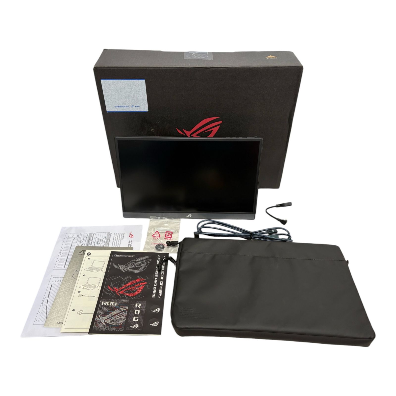 エイスース アスース ASUS ゲーミングモニター XG16AHPE ポータブル 15.6インチ 2000-3117