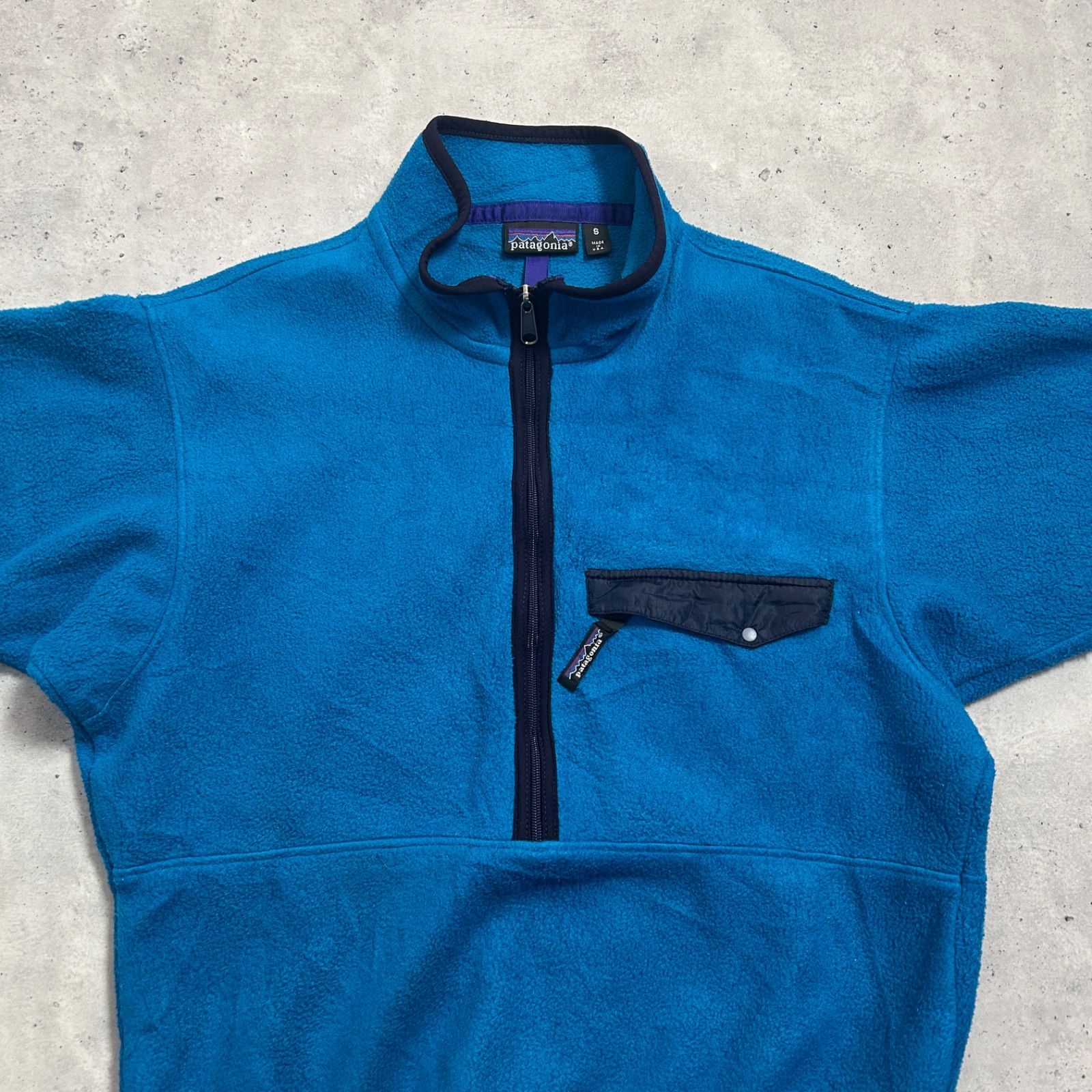 patagonia 1992 USA製 パタゴニア シンチラスナップTタイプ ハーフ