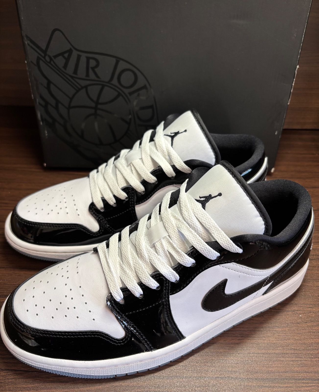 ナイキ エアジョーダン1 ロー コンコルド ほぼ未使用 size27.5㎝