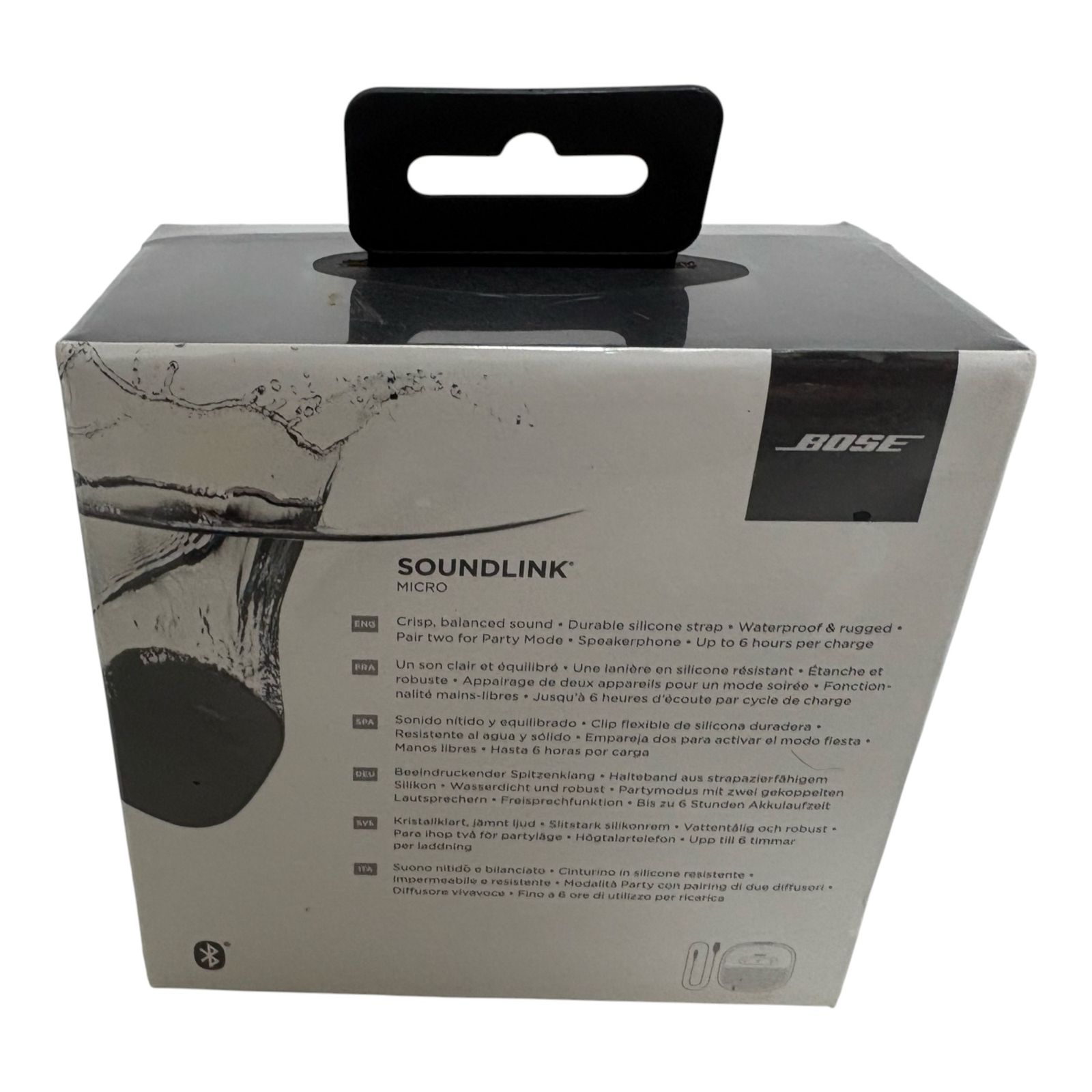 ボーズ BOSE Bluetooth Speaker SoundLink Micro ブラック 1100 3065