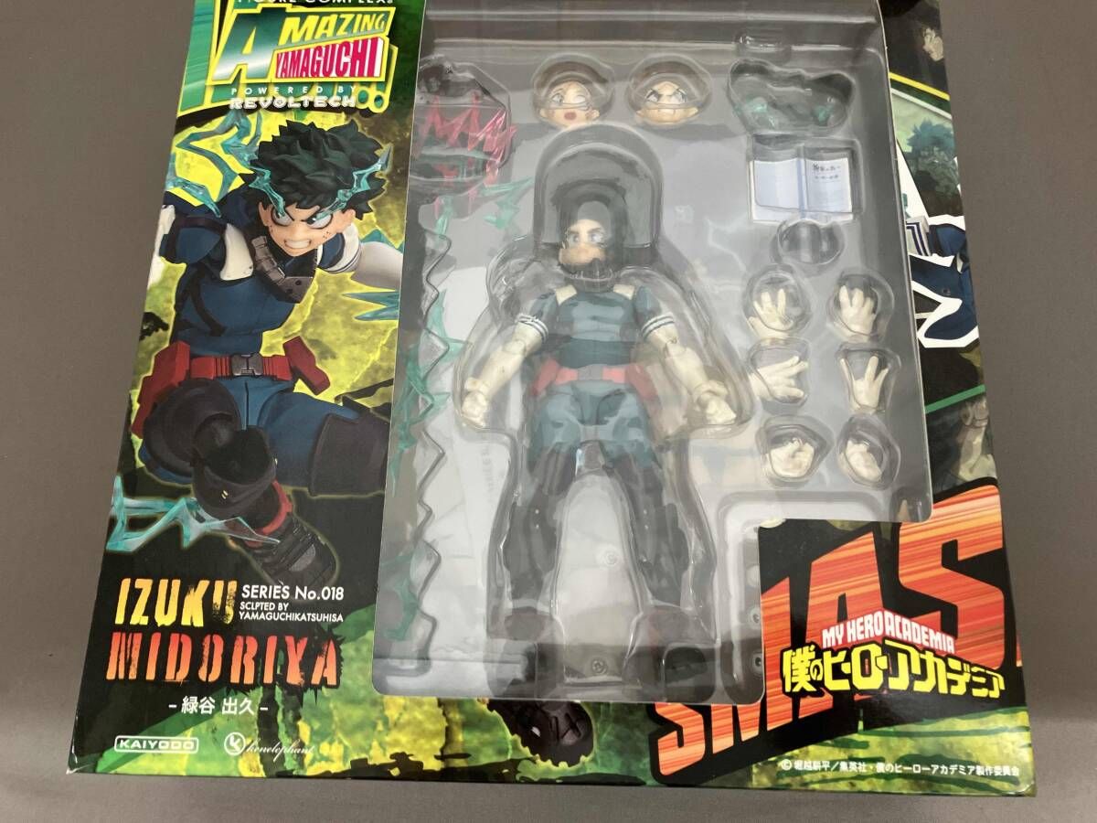 海洋堂 アメイジングヤマグチセット 新品未開封 (すべてボーナス付き) 開封済 海洋堂 緑谷出久 アメイジングヤマグチ No.018 僕のヒｰロｰ