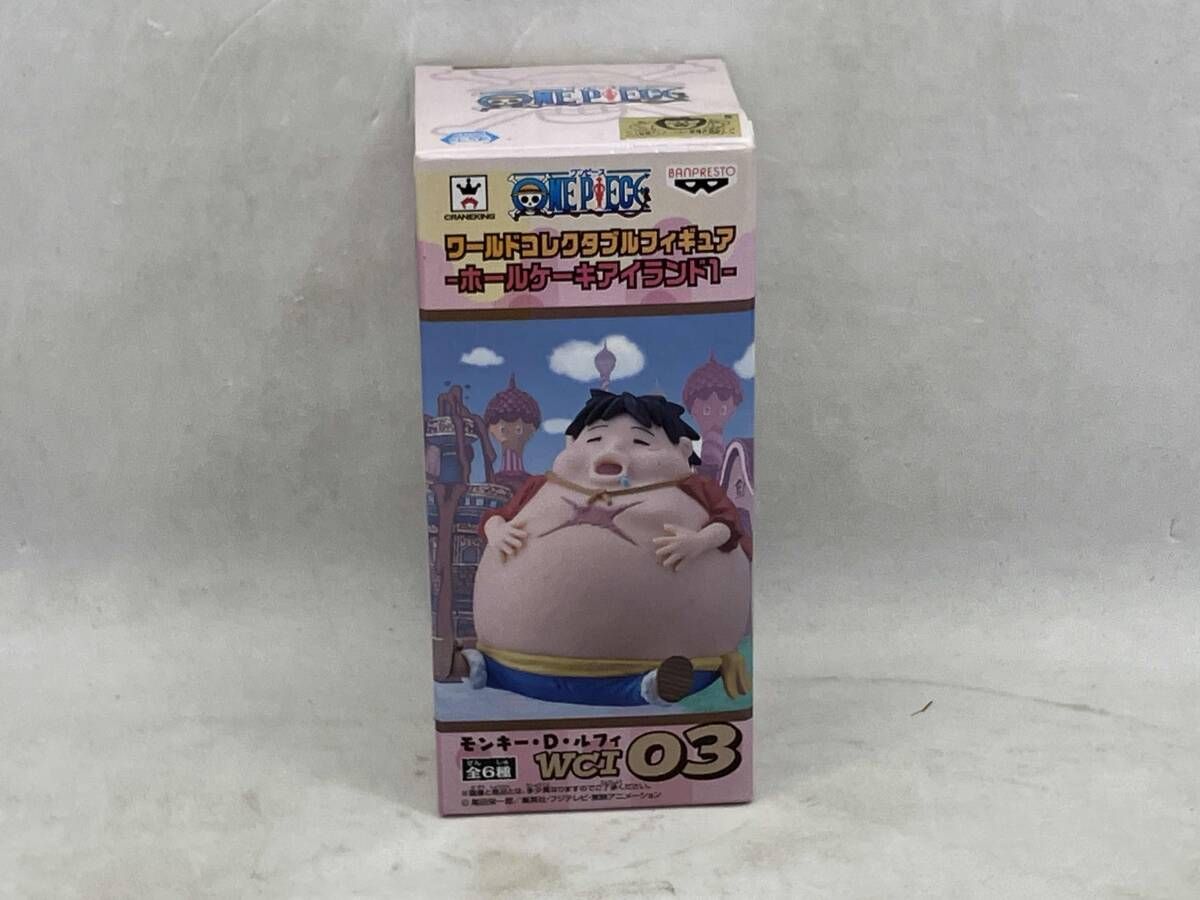 現状品 バンプレスト モンキｰ･D･ルフィ WCI03 ワンピｰス ワｰルドコレクタブルフィギュア -ホｰルケｰキアイランド1- ワンピｰス