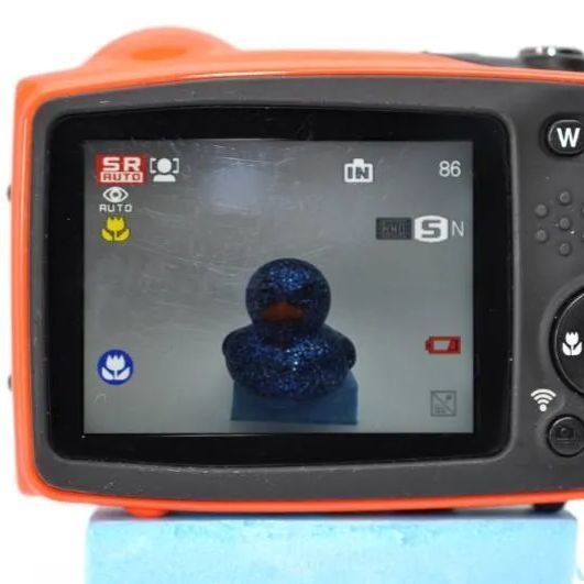 動作OK】FUJIFILM FINEPIX XP70 オレンジ 富士フィルム コンパクト