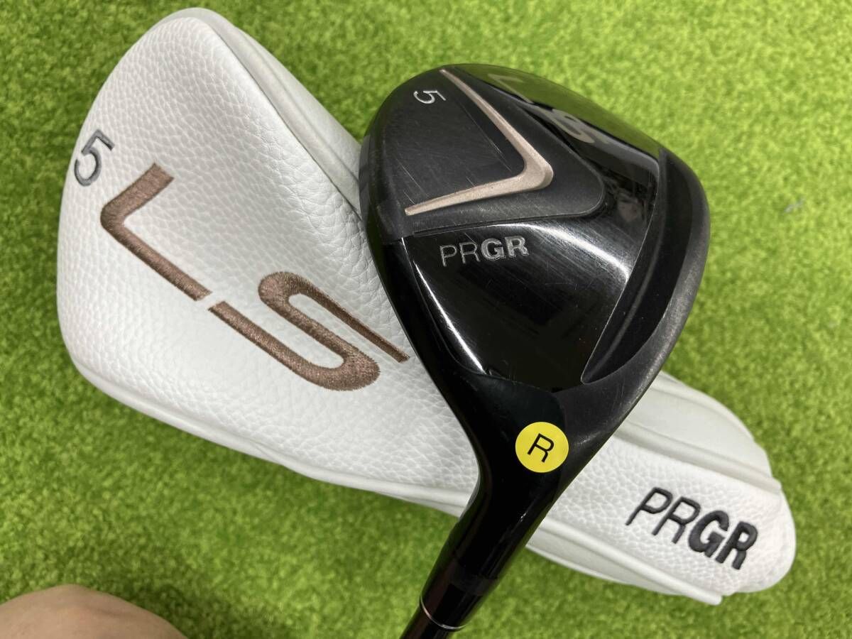 プロギア PRGR ユーティリティ LS UT 27度 speeder EVOLUTION Fujikura フレックスR ヘッドカバー付き