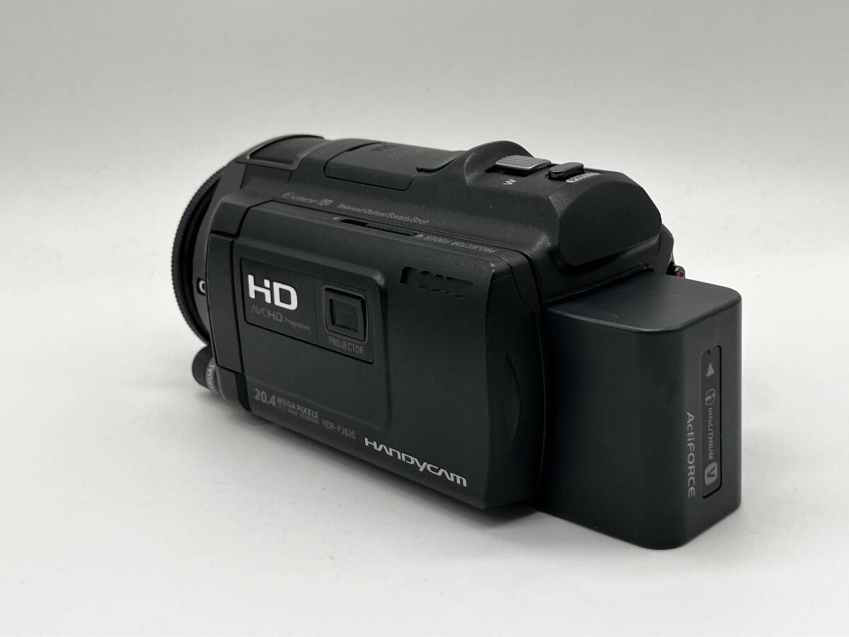 SONY HDR PJ 630 V B ハンディカム ブラック ムービー