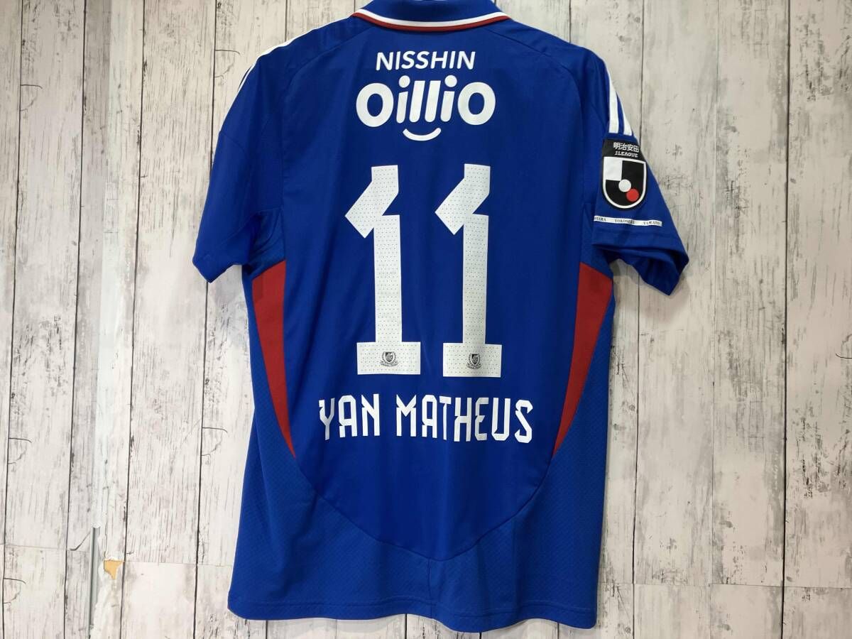 横浜Fマリノス 半袖ユニフォーム ヤン・マテウス 11 ブルー XL - メルカリ