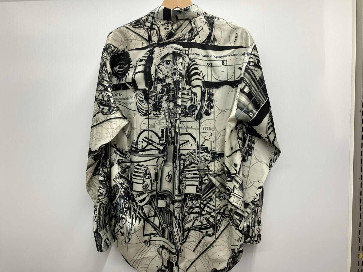 SEMOR セモー 長袖シャツ HTBS-013 総柄 サイズ1