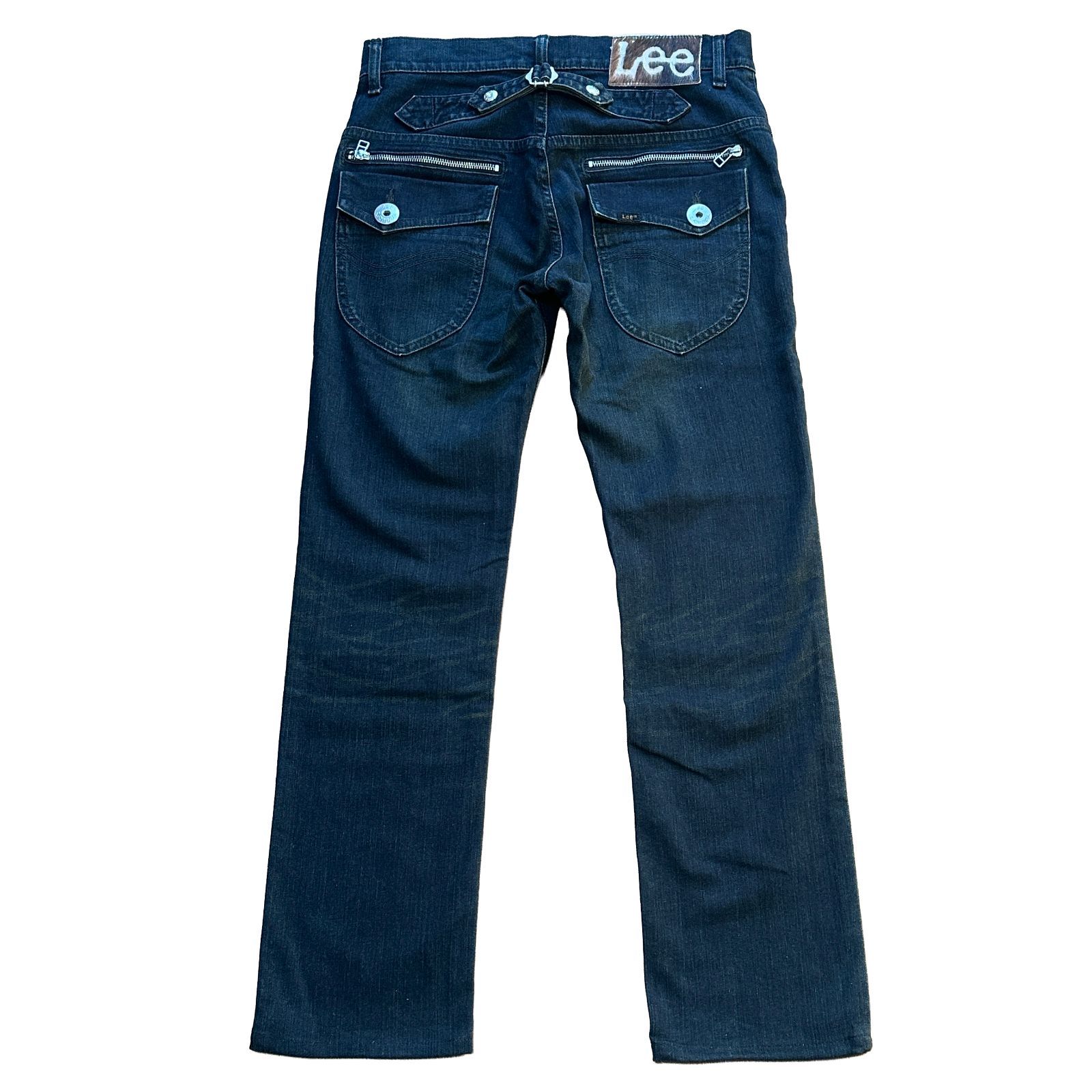 LEE COWBOY 08269 スリム ストレートデニム シンチバック フラップ 