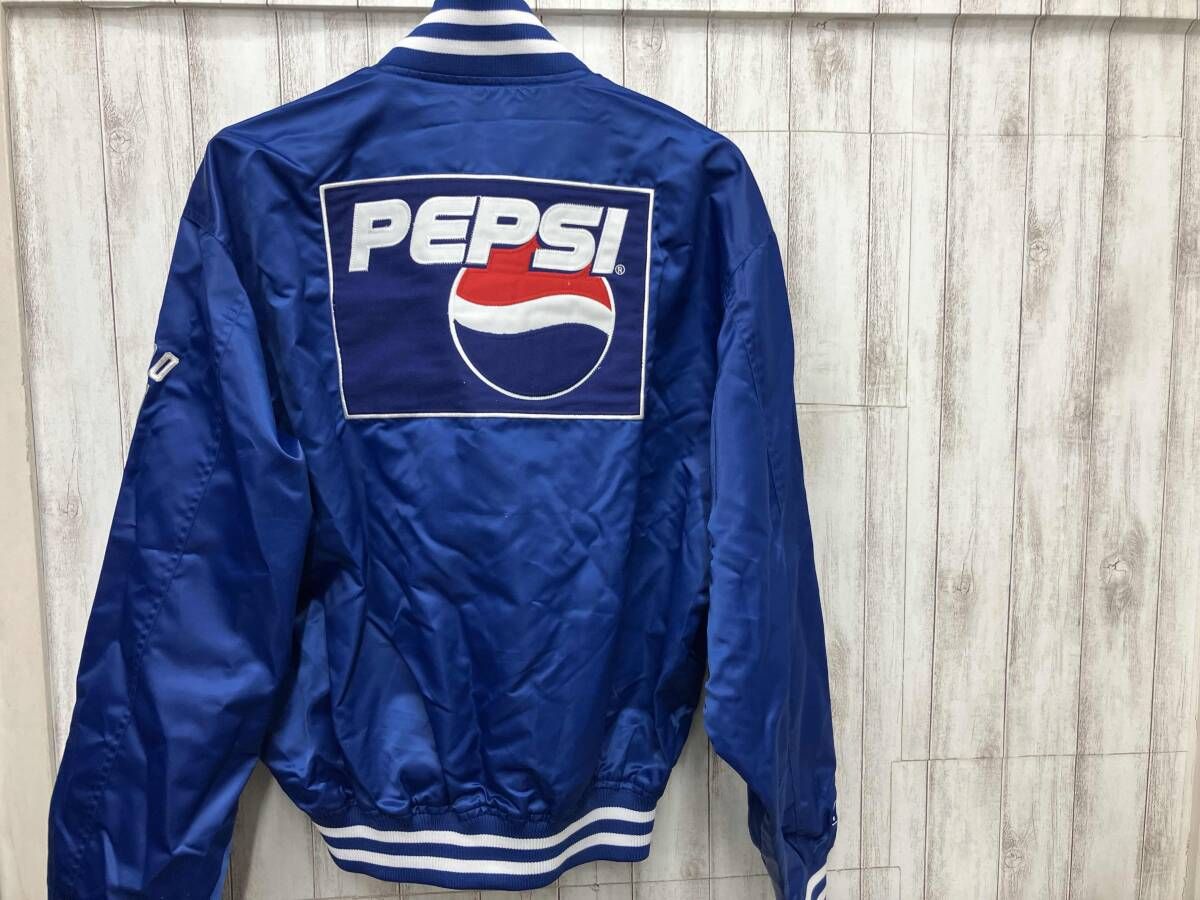 MLB×PEPSI/スタジャン/ CHANGE THE WORLD 2002 ICIRO SUZUKI ブルー