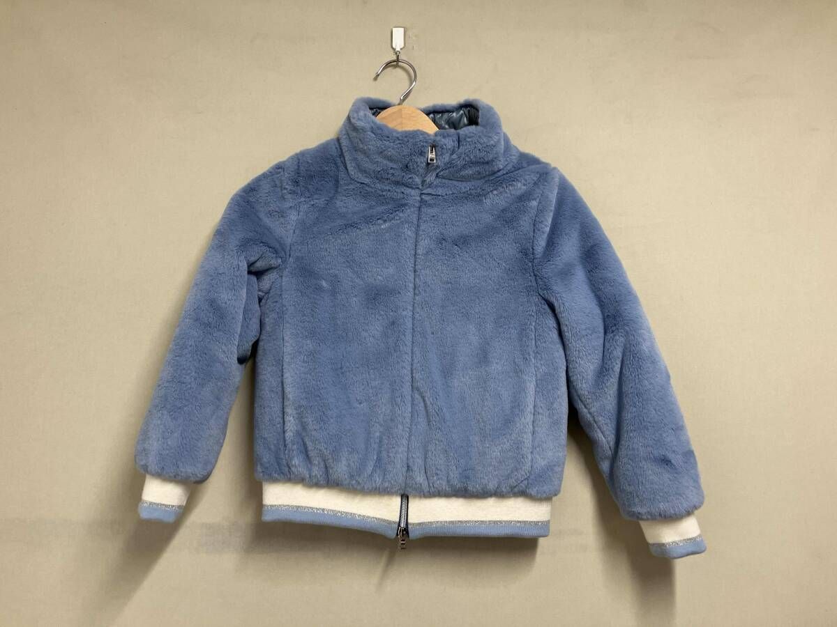 HERNO ヘルノ ファーブルゾン キッズ服 ライトブルー 37574-34280-3